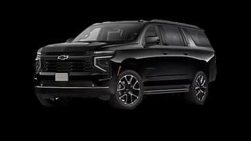 Black Chevy Suburban SUV
