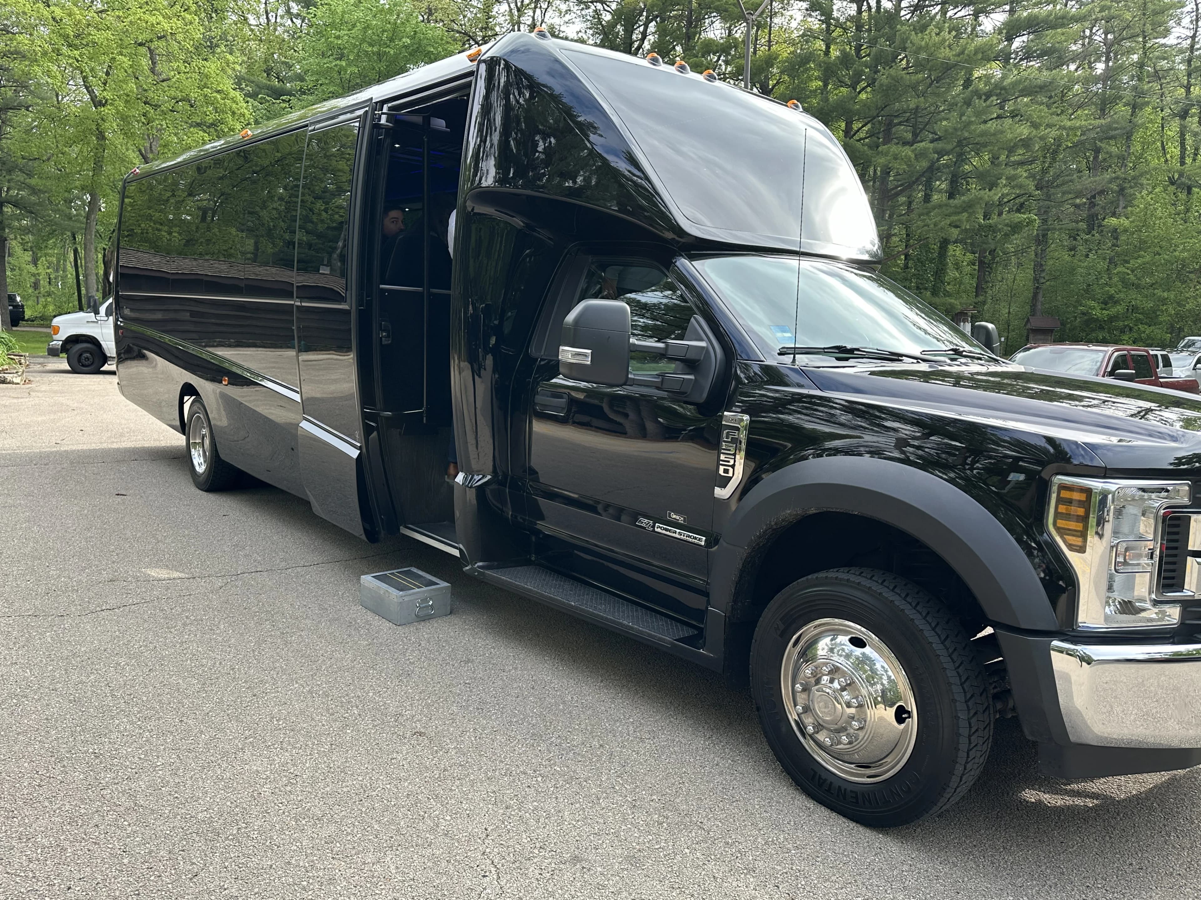 27-Passenger Executive Mini Bus front view