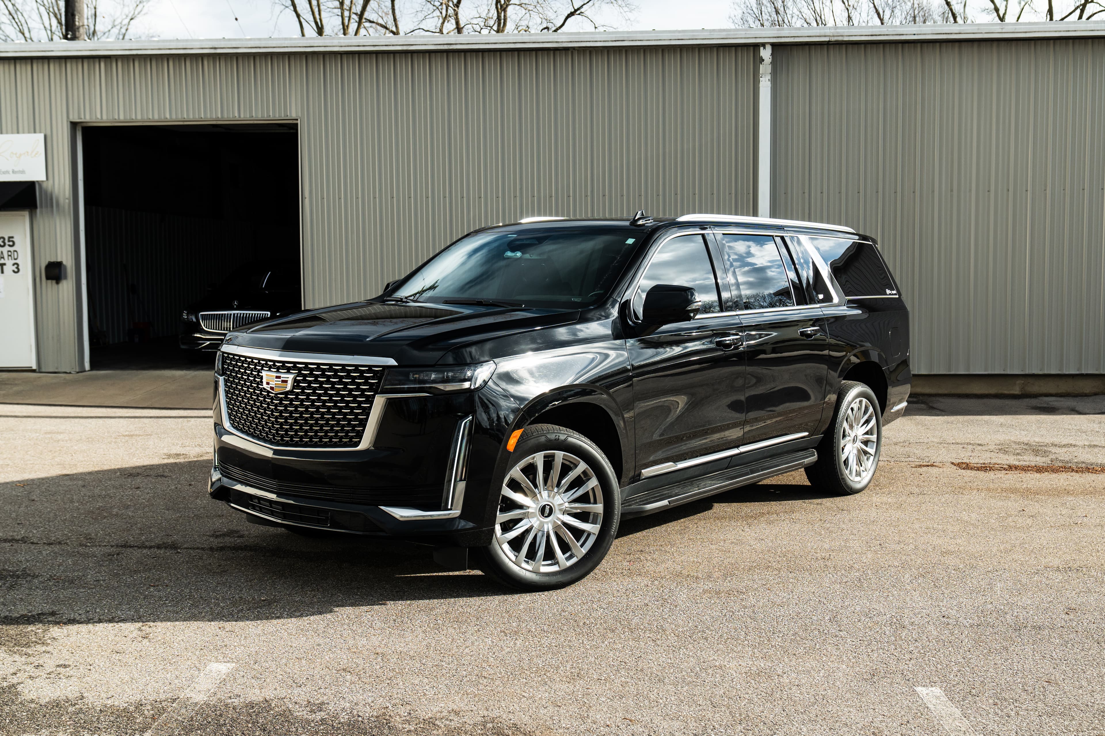 Cadillac Escalade front view