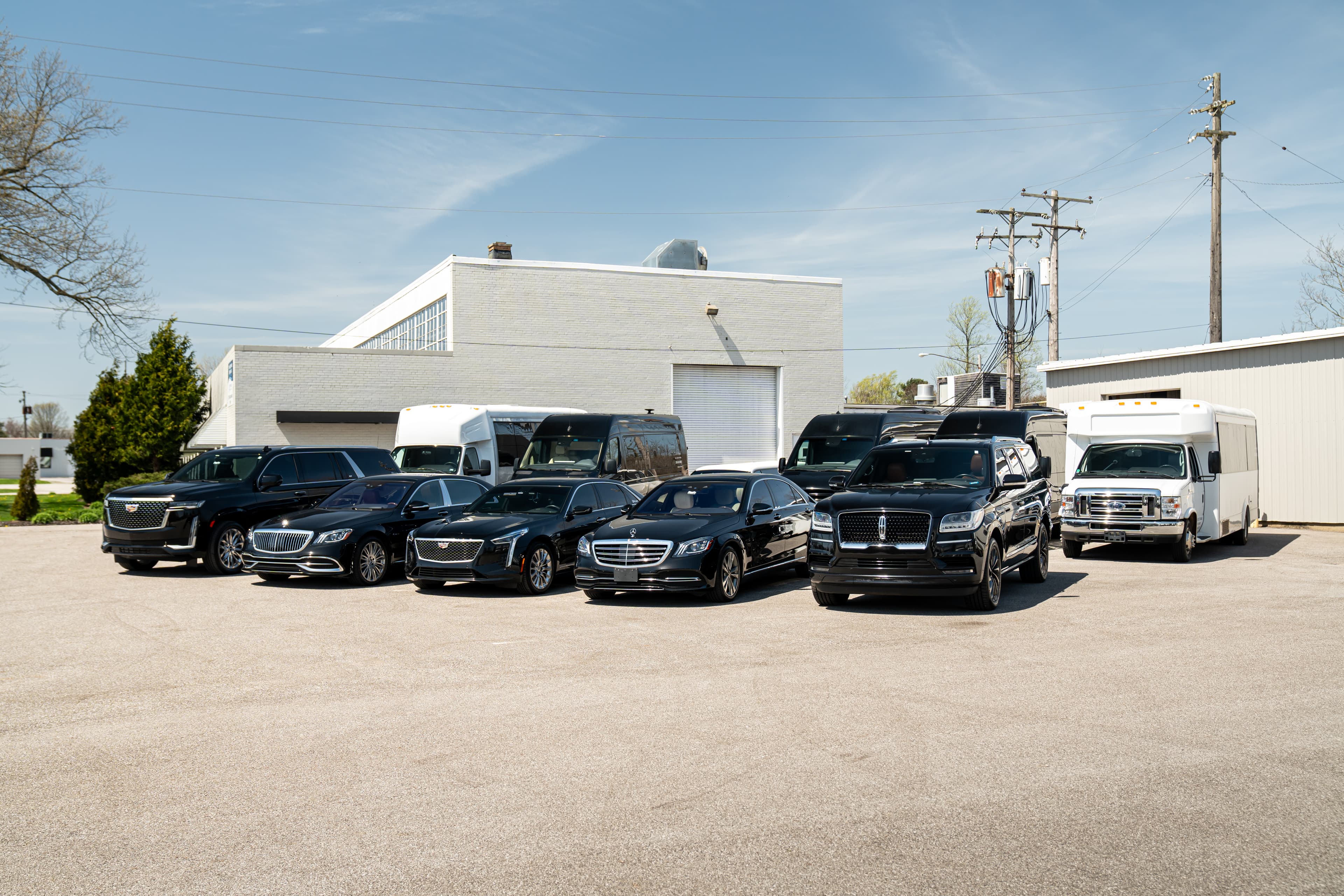 Luxury black car service